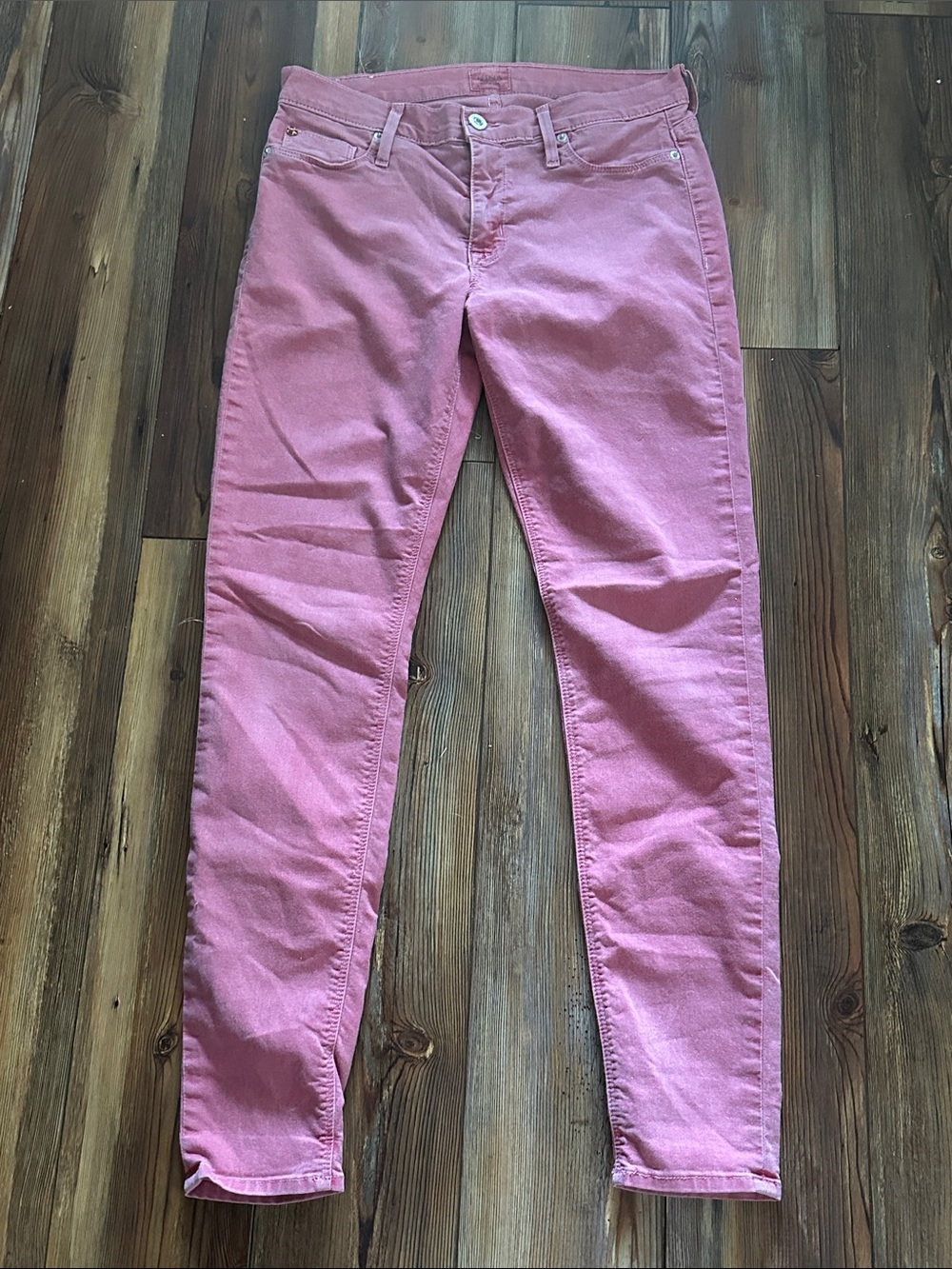 Hudson Nico Super skinny jeans soft red 29